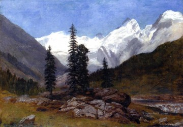 山 Painting - ロッキー マウンテン アルバート ビアシュタット